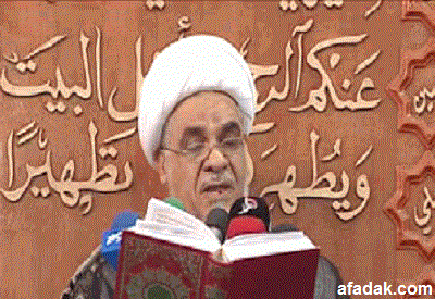 الخطيب الحسيني سماحة العلامة الشيخ مرتضى الشاهرودي